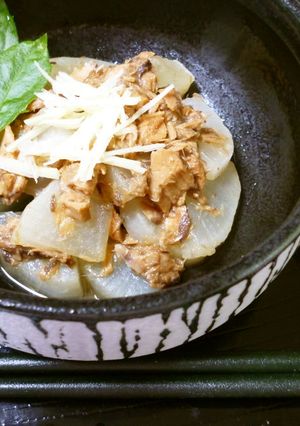 味付け要らずの大根とカツオの簡単煮物-レシピのメイン写真