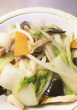 白だしだけで八宝菜-レシピのメイン写真