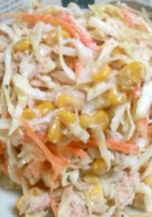 キャベツとにんじんの楽ちんサラダ-レシピのメイン写真