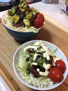 親子アボカド鉄火丼(*^o^*)-レシピのメイン写真