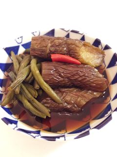 なすとさやいんげんの煮物-レシピのメイン写真