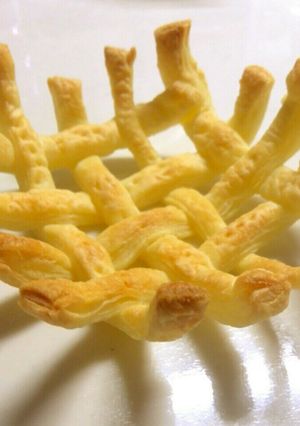 パイシートで簡単♥食べれる可愛いカゴ皿-レシピのメイン写真