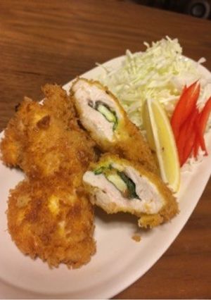 【節約レシピ】鳥むね肉のシソチーズフライ-レシピのメイン写真