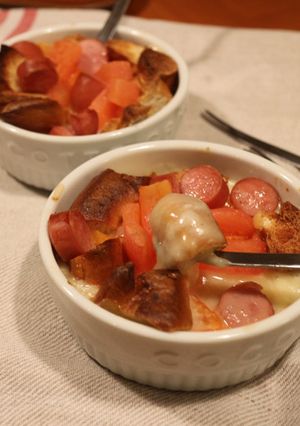手作りプレッツェルでココットカマン-レシピのメイン写真