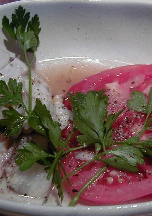 鯛のカルパッチョ-レシピのメイン写真
