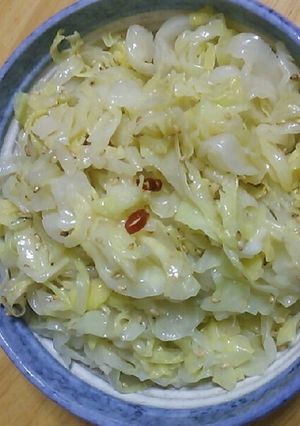 キャベツのナムル-レシピのメイン写真