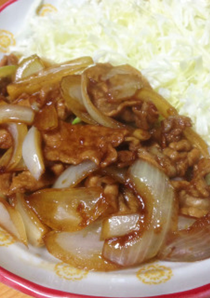 ご飯がすすむ！豚肉と玉ねぎの甘辛炒め-レシピのメイン写真