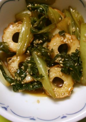 簡単 竹輪 チンゲン菜の オイスター炒め-レシピのメイン写真