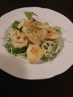 えび鶏だんごと蓮根の炒めもの-レシピのメイン写真