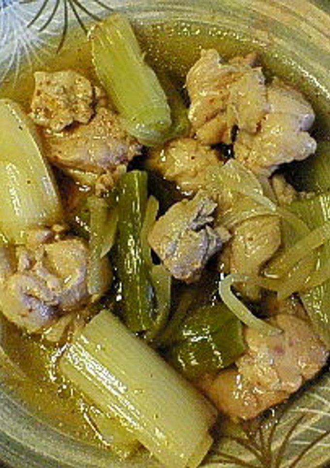 鶏肉と長ねぎのあっさり煮-レシピのメイン写真