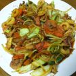 具だくさん野菜炒め
