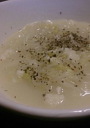 夜食にランチに！ 白菜そうめんリゾット風-レシピのメイン写真