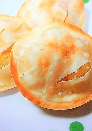 餃子の皮で作る！簡単アップルパイ♡-レシピのメイン写真