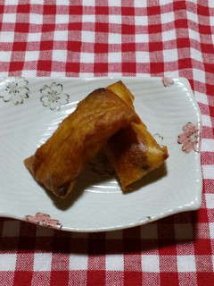 ホクホク♡さつま芋カレー春巻き-レシピのメイン写真