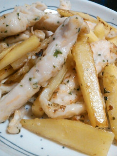 やわらわ鶏胸肉のさつまいも炒め-レシピのメイン写真