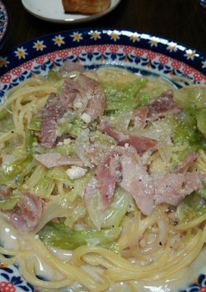 ♥豆乳で カロリーカット!! スープスパ-レシピのメイン写真