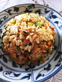食べるラー油マヨネーズ卵簡単炒飯-レシピのメイン写真