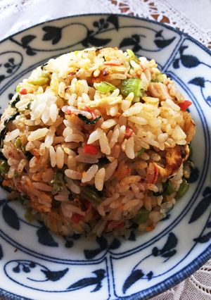 食べるラー油マヨネーズ卵簡単炒飯-レシピのメイン写真