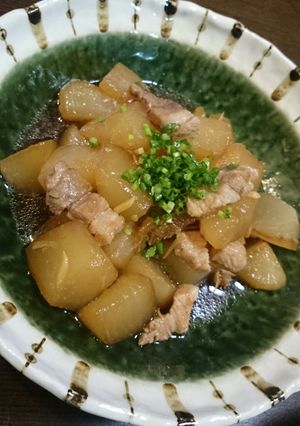 ほくほく大根と豚バラの煮物-レシピのメイン写真