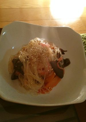☆カニカマで！お手軽カニ風味中華春雨☆-レシピのメイン写真