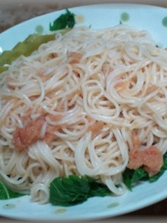 明太そうめん-レシピのメイン写真