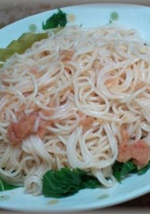 明太そうめん-レシピのメイン写真