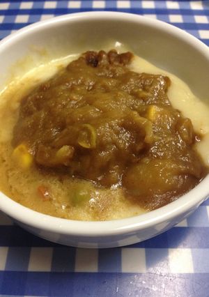 カレーのリメイク✴︎カマンベールカレー-レシピのメイン写真