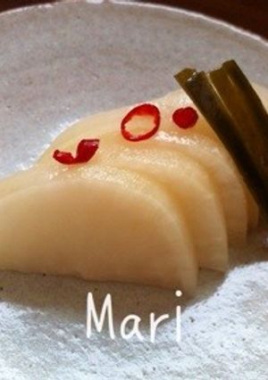 仕込み5分♪塩麹で♡ぽりぽりべったら漬け-レシピのメイン写真
