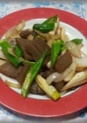 ヘルシーな「こんにゃく炒め」-レシピのメイン写真
