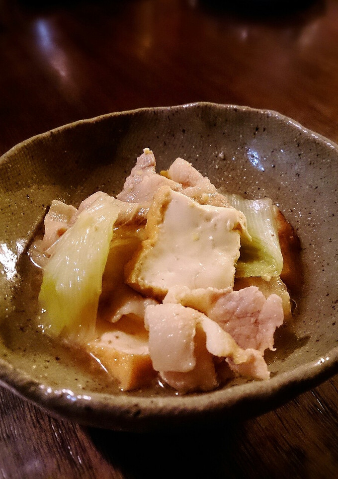 豚バラとネギと厚揚げのあったか♡生姜煮-レシピのメイン写真