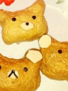 リラックマ&コリラックマ稲荷-レシピのメイン写真