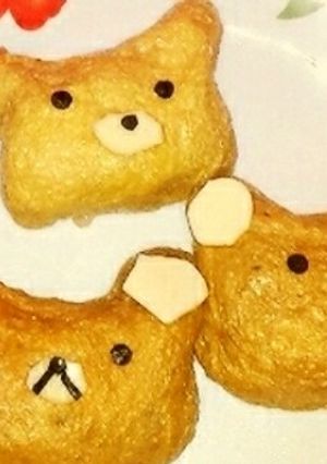 リラックマ＆コリラックマ稲荷-レシピのメイン写真