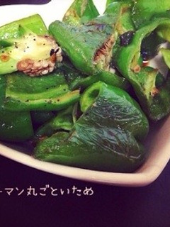 ピーマン丸ごとざくざく食べよう！簡単炒め-レシピのメイン写真