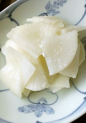 甘糀で大根のほんのり甘塩お漬物-レシピのメイン写真