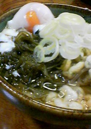 めかぶ蕎麦-レシピのメイン写真