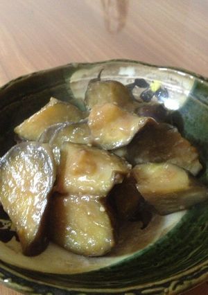 簡単‼10分で茄子の味噌煮-レシピのメイン写真