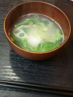 菜の花のお雑煮-レシピのメイン写真