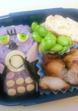 妖怪ウォッチ リモコンかくし キャラ弁-レシピのメイン写真