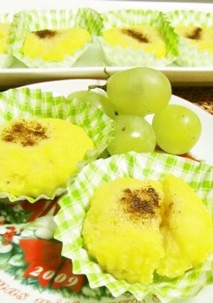 甘糀を使って、上生菓子風スイートポテト♫-レシピのメイン写真