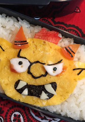 キャラ弁※山吹鬼--妖怪ウォッチ-レシピのメイン写真