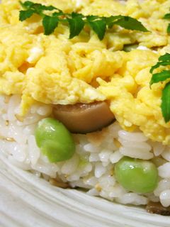 しお豆の押し寿司風-レシピのメイン写真