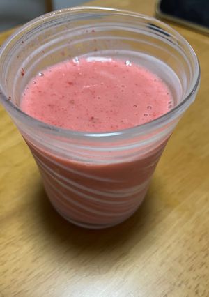 いちごのスムージー-レシピのメイン写真
