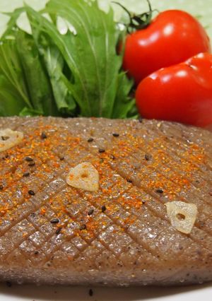 ヘルシーこんにゃくステーキ-レシピのメイン写真