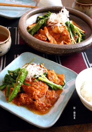 寒い日に。【鮫（もうかざめ）・韓国煮】-レシピのメイン写真