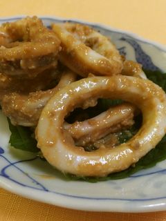 【使いきり】イカワタ味噌和え-レシピのメイン写真