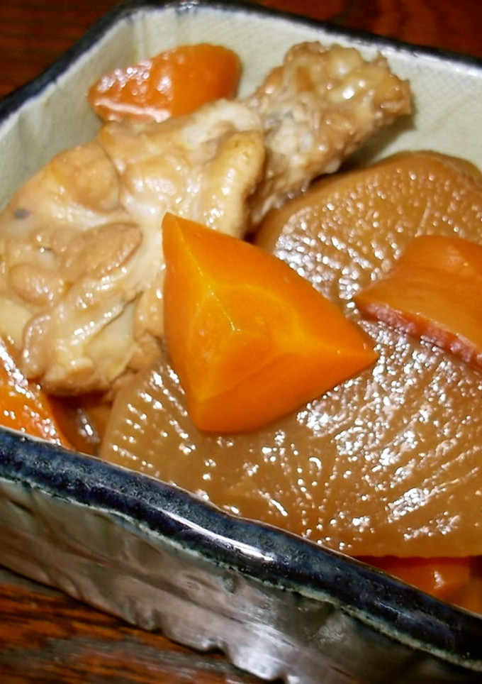 大根と手羽元の煮物-レシピのメイン写真