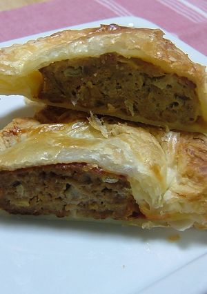 ハンバーグパイ-レシピのメイン写真