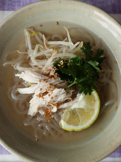 こんにゃく麺(しらたき)で鶏肉のフォー-レシピのメイン写真