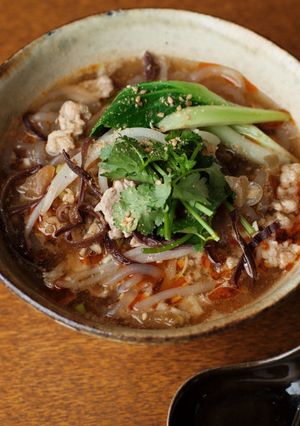 糸こんにゃく(しらたき)で担々麺-レシピのメイン写真
