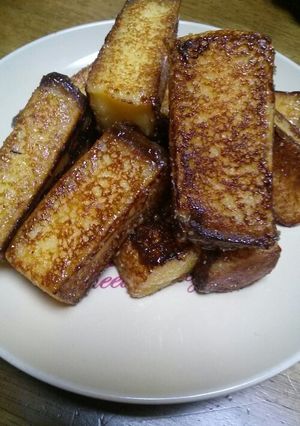 カステラフレンチトーストのカラメリゼ*-レシピのメイン写真